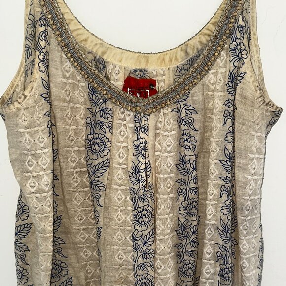 Boho Floral free people Tank - Picture 2 of 4